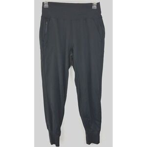 Athleta Pants Womens Medium Venice Joggers Black Pull On Athleisure Travel City